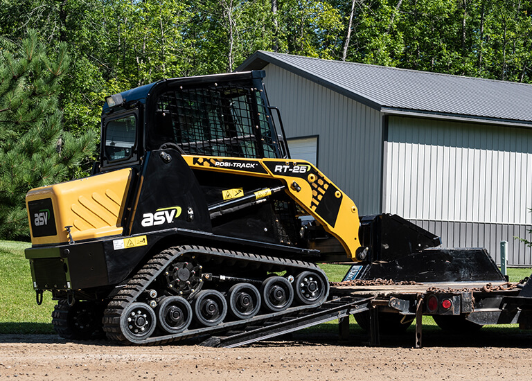 Small Compact Track Loader