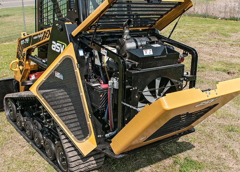 Compact Track Loader Serviceability
