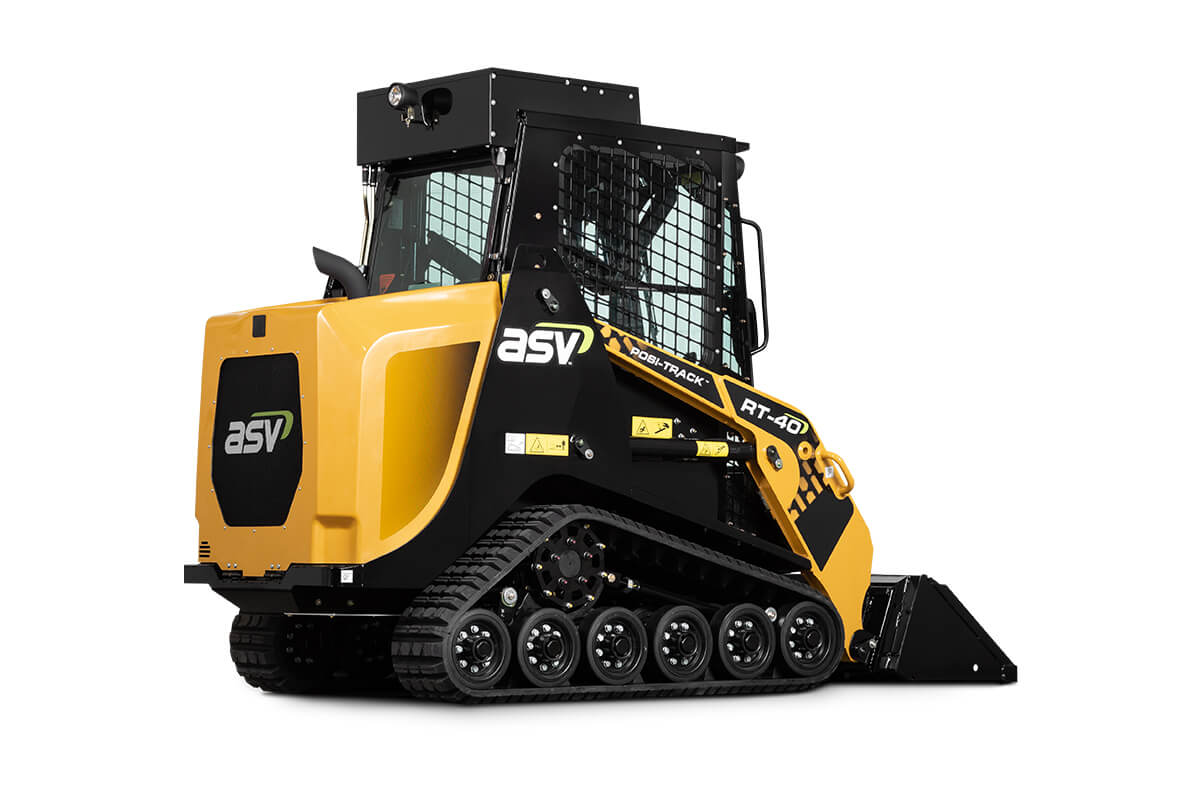 ASV RT40 Radial Compact Track Loader With PosiTrack