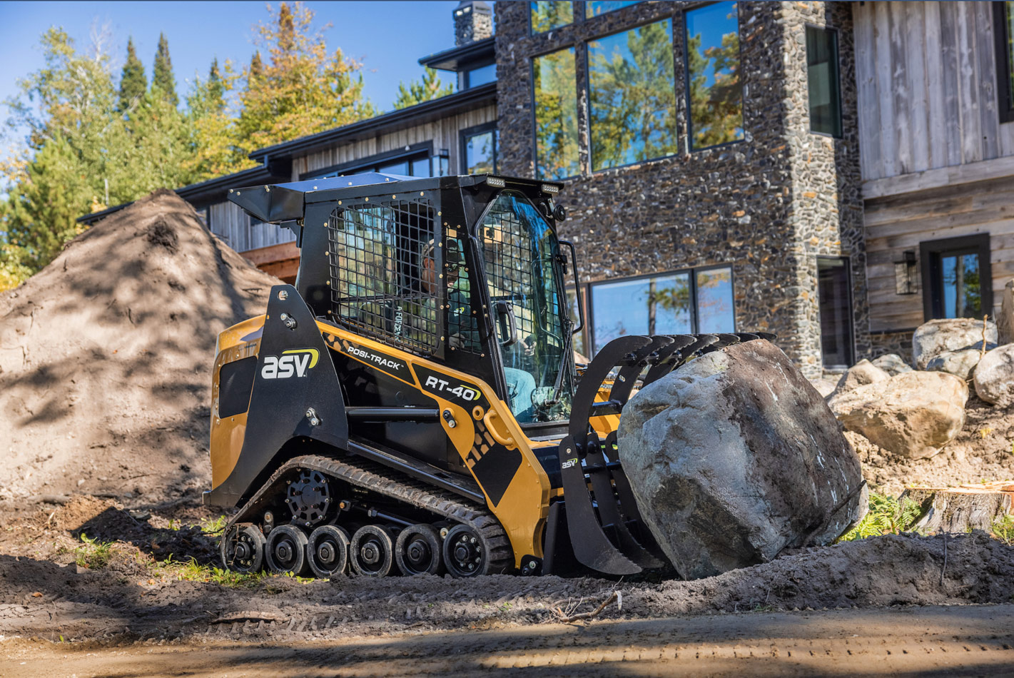 New YanmarPowered ASV RT40 Compact Track Loader ASV