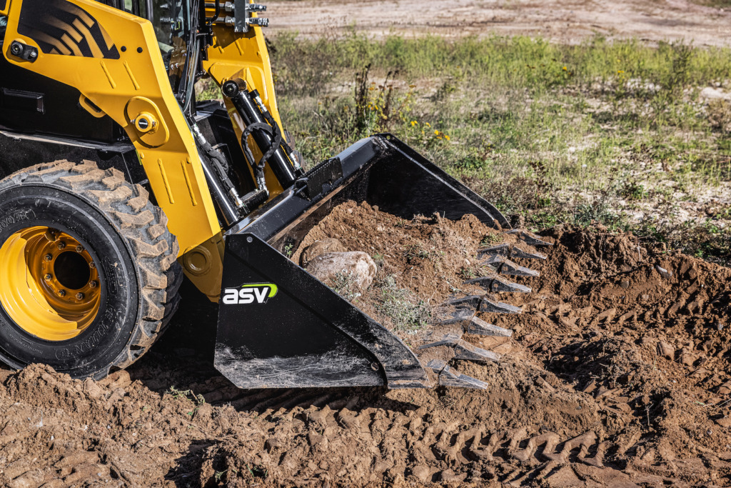ASV-branded full range of buckets