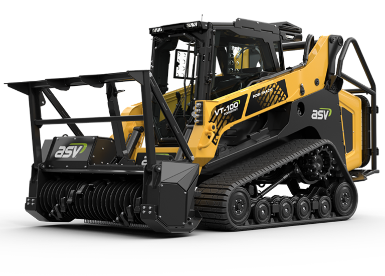 VT-100 Forestry Compact Track Loader - Left View