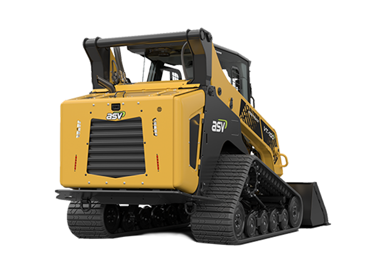 VT-100 Compact Track Loader - Back Right 3/4 View
