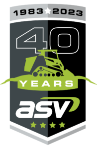 ASV 40 Year Anniversary Logo