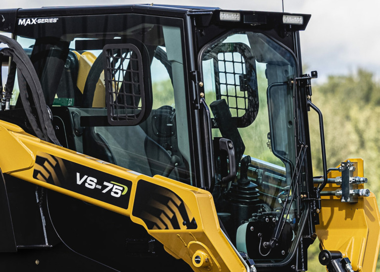 MAX-Series skid steers are built with a next-generation cab